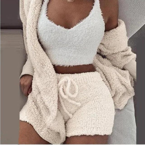 Cozy Winter Knit Clothing Set  Soft Knit Sweater and Pants  Perfect for Cold Weather