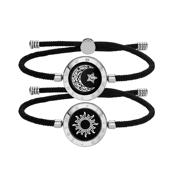 Sun-Moon Couple Bracelet - Smart Sensing for an Intimate Connection - Totostore