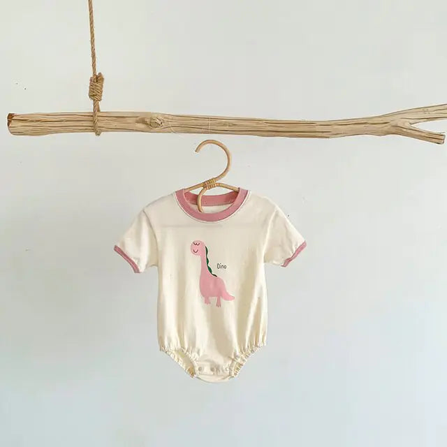 Little Dino Baby Bodysuit - Adorable Boys Clothes for Your Little Explorer - Totostore