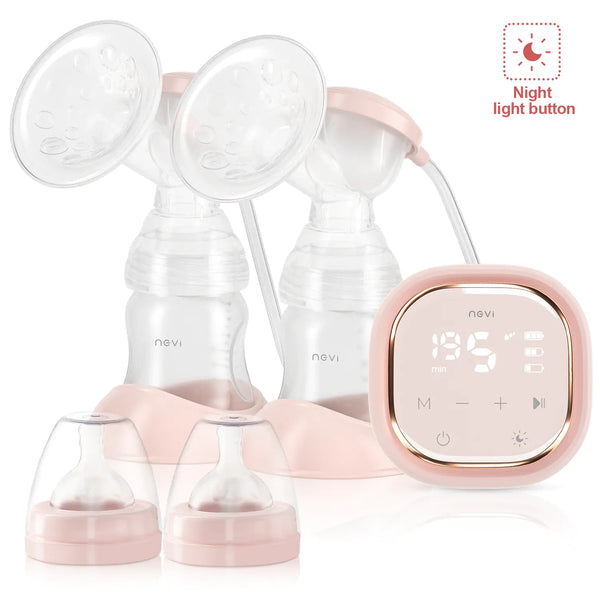 Efficient and Convenient NCVI Double Electric Breast Pump for Easy Breastfeeding - Totostore