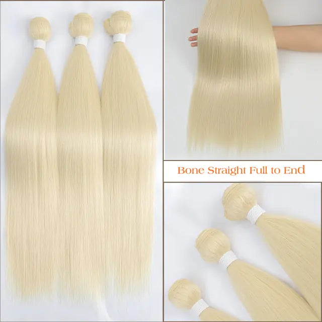 Monogrammed Faux Hair Extensions - Straight High Quality - Totostore