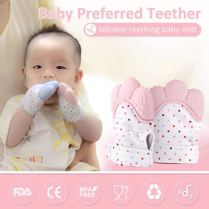 Baby Teether Gloves - Totostore