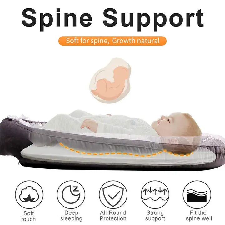 Portable Little Onesie Crib Comfort On-the-Go - Totostore