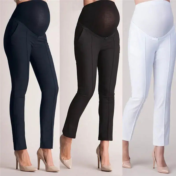 Elegant Elastic Belly Maternity Pants - Comfortable and Stylish - Totostore