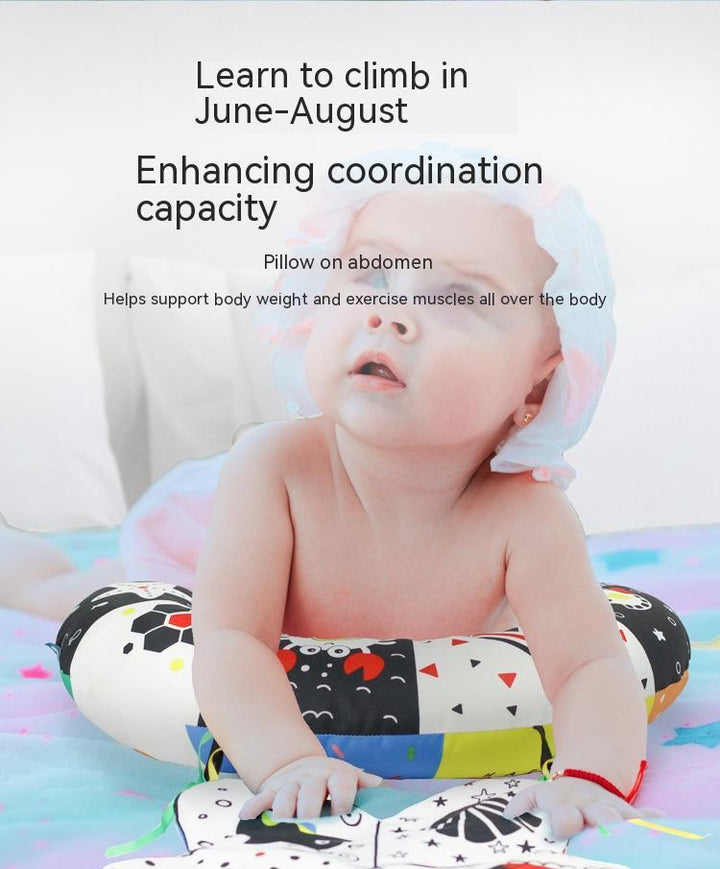 Baby U-Shaped Learning Pillow - Soft and Supportive for Your Little Ones Developing Skills - Totostore