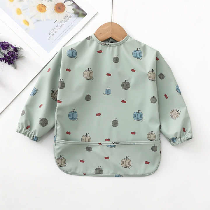 Eco-Friendly Reversible Dressing Bib for Kids - Playful Dot Pattern - Multiple Colors and Sizes - Totostore