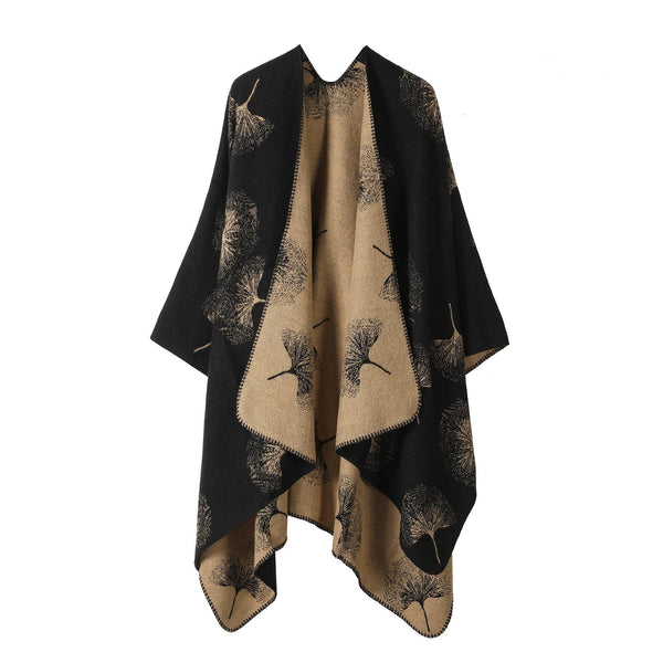 Ginkgo Leaf Shawl - Ideal for Summer Fashion and High Sense - Lightweight and Versatile