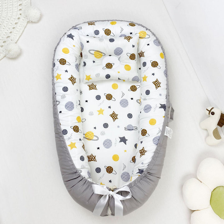 Portable Pure Cotton Baby Nest Bed - Newborn In Bed Bassinet - Soft and Comfortable - Totostore