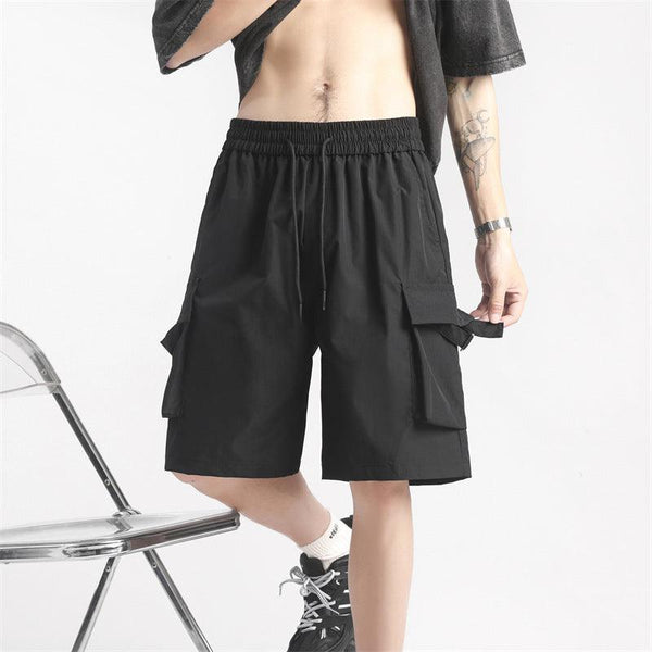 Mens Thin Mechanical Style Workwear Shorts Durable  Functional