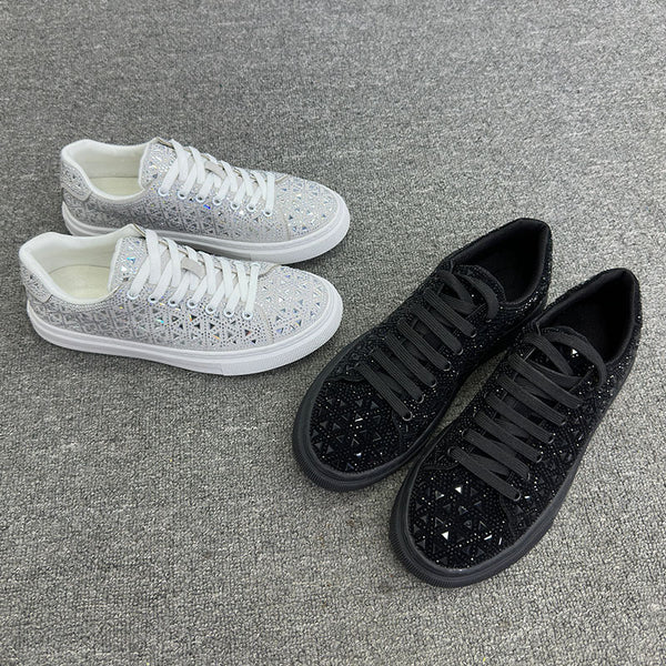 Stylish Rhinestone Mens Sneakers - The Ultimate Choice for Fashionable Barbers