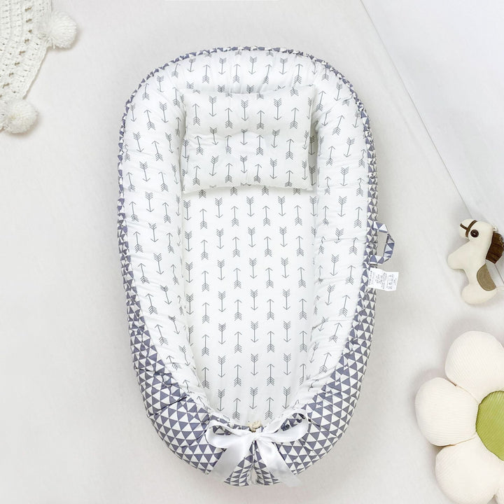 Portable Pure Cotton Baby Nest Bed - Newborn In Bed Bassinet - Soft and Comfortable - Totostore