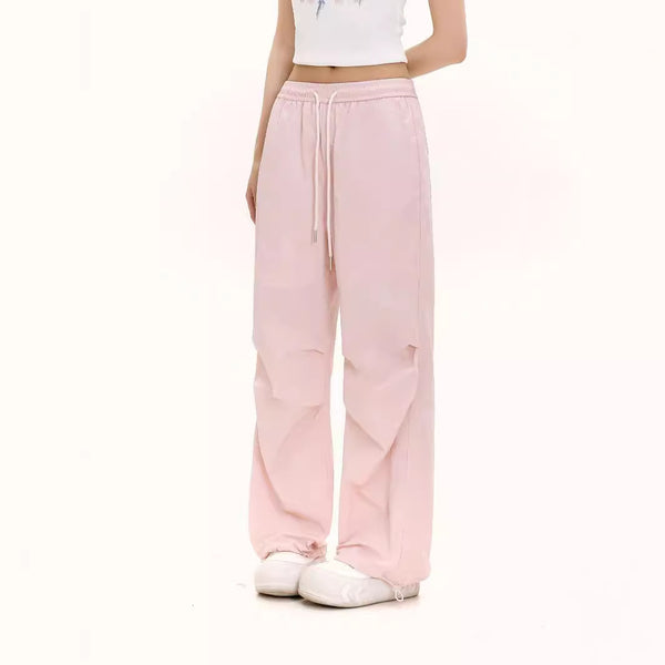 Loose Low Waist Wide Leg Trousers for Women - Comfort Meets Style