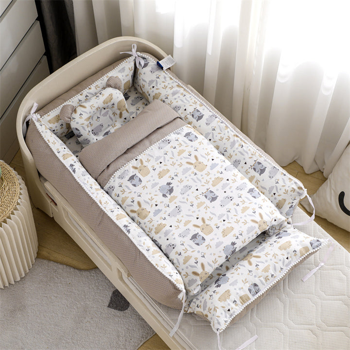 Baby Bed Bionic Nursing Bed - Removable and Washable for Easy Cleaning - Totostore