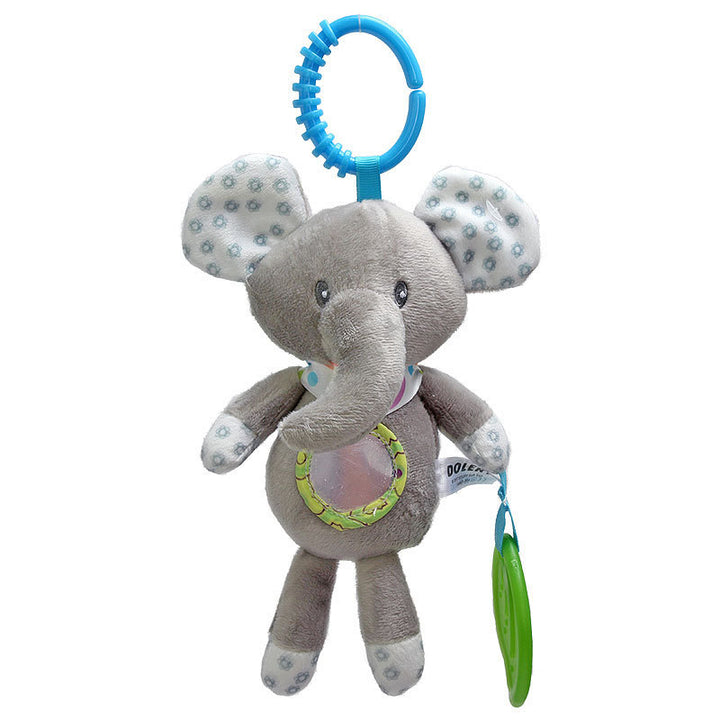 Plush Hanging Toy for Babies - Soft Fabric Rattle Wind Chime - Ideal for Bedside Playtime - Totostore