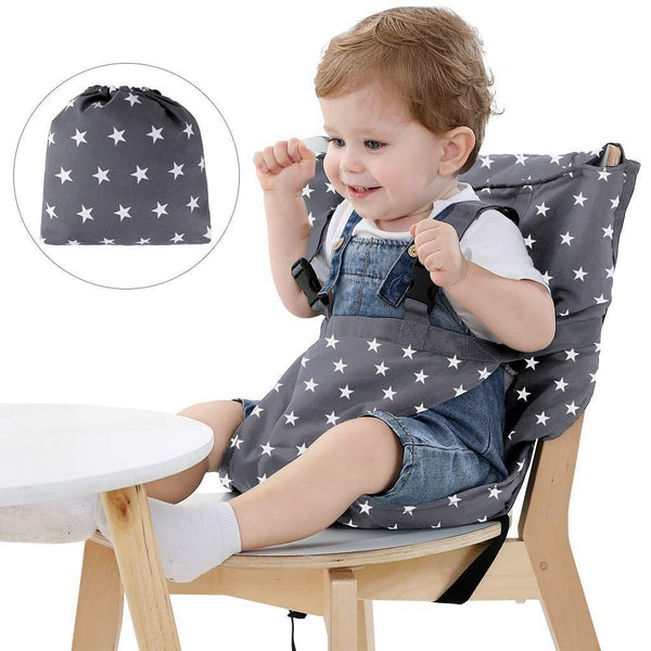 Portable Baby Dining Chair Bag - Secure Safety Seat for On-The-Go Meals