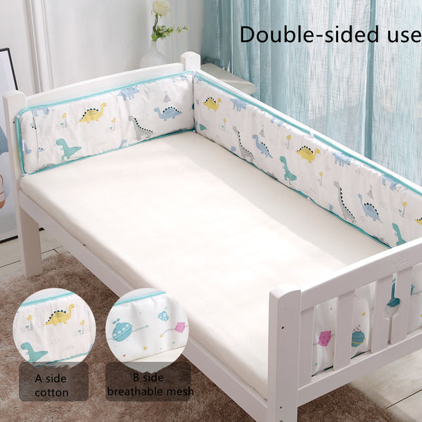 Childrens 3D Vent Mesh Bed Surround Anti-Collision Protection for Babies Maximize Airflow Shopify Product Listing - Totostore