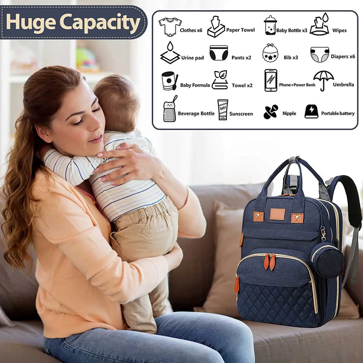 Diaper Station Backpack The Ultimate Convenience for On-the-Go Parents - Totostore