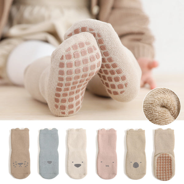 Combed Cotton Socks for Boys and Girls - Cozy Durable and Stylish - Totostore