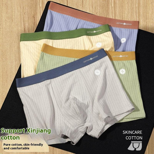 Men's Graphene Antibacterial Seamless Cotton Underwear