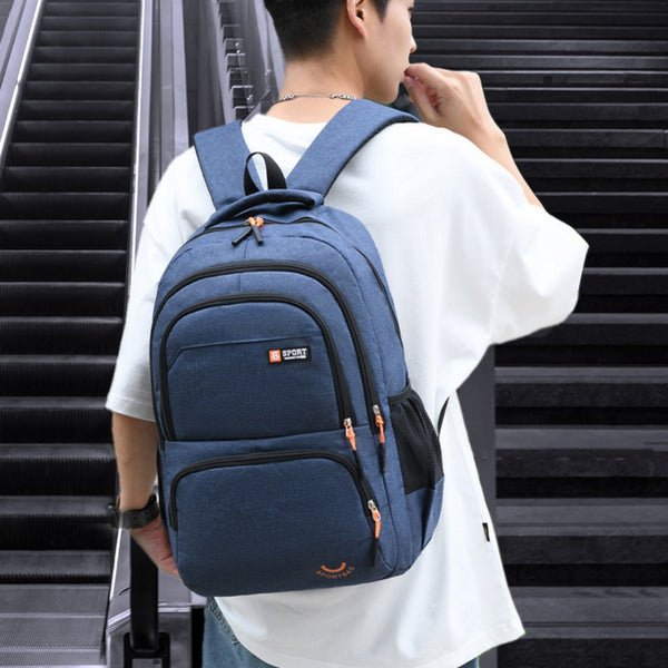 Mens Large Capacity Outdoor Backpack for Business and School - Ideal for Junior and High School Students