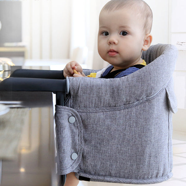 Portable Kids High Chair for Safe and Easy Feeding - Baby Care Accessory