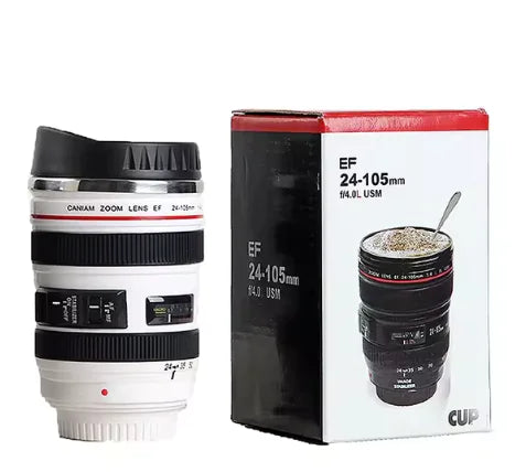 Camera Lens Coffee Mug - Unique and Functional Photography Inspired Gift - Totostore