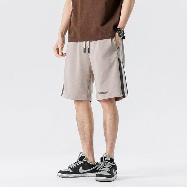 Summer American Sports Striped Shorts Men