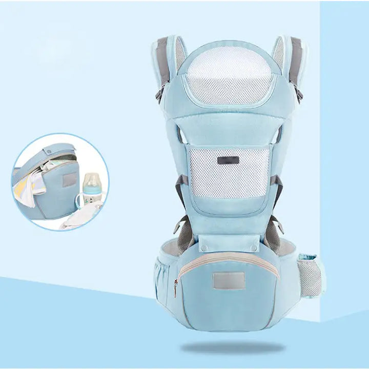 Versatile All-Season Baby Carrier Waist Stool Ergonomic Design for Comfortable Parenting Ideal for Infants and Toddlers Easy to Use and Adjustable Perfect for Busy Moms and Dads - Totostore