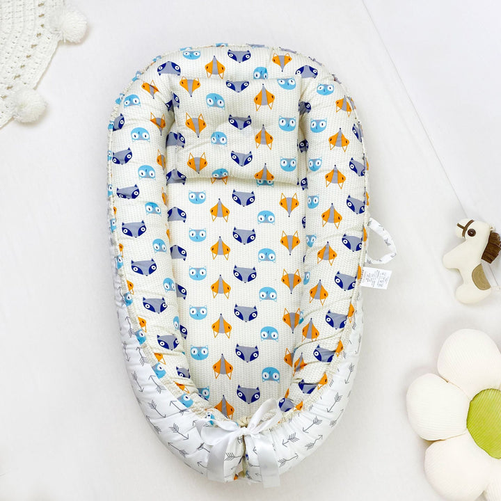 Portable Pure Cotton Baby Nest Bed - Newborn In Bed Bassinet - Soft and Comfortable - Totostore