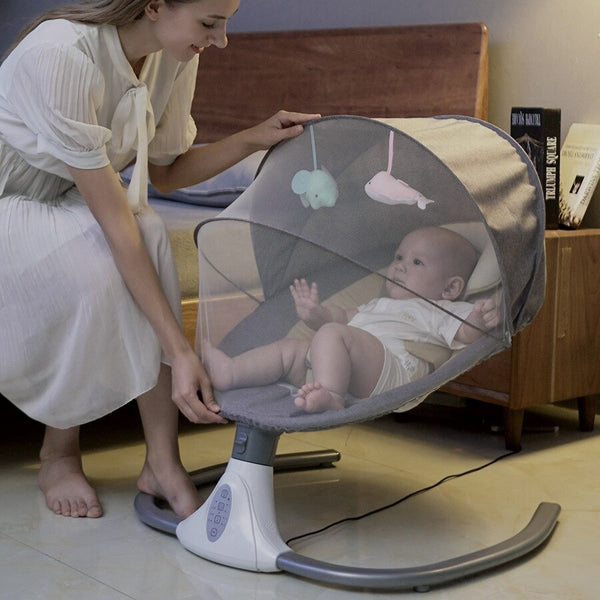 Electric Baby Rocking Chair Soothing and Smart Cradle for Your Little One