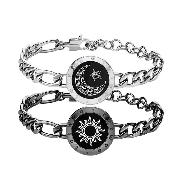 Sun-Moon Couple Bracelet - Smart Sensing for an Intimate Connection - Totostore