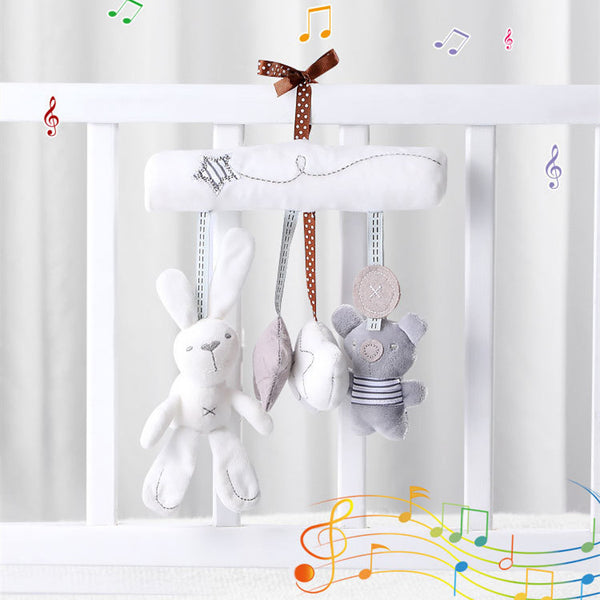 Rabbit Car Hanging Music Bed Around - Baby Nursery Dcor - Totostore