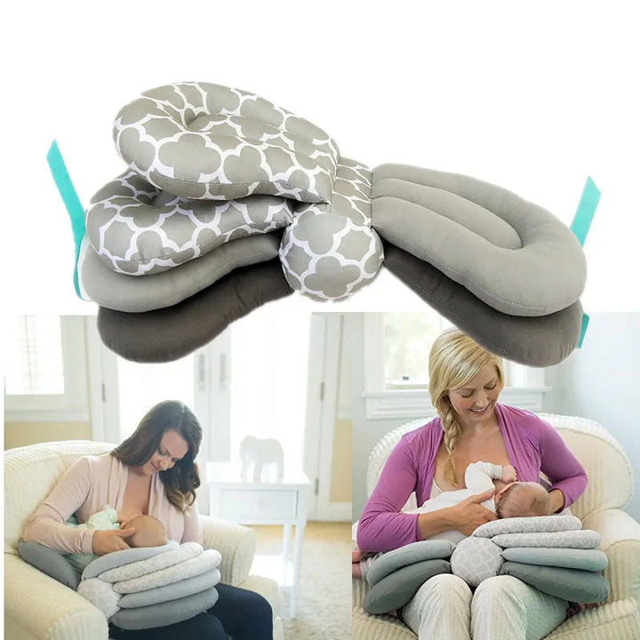 Maternity Nursing Pillow for Breastfeeding - Comfortable Support for Babys Feeding Keywords maternity breastfeeding pillow baby comfortable nursing support - Totostore