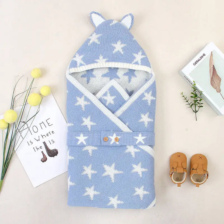 Hooded Baby Wrap Sleeping Bag - Totostore