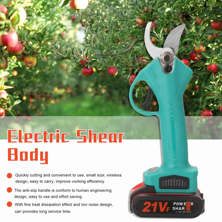 High-Powered Cordless Electric Pruner - Efficient Gardening Tool - Totostore