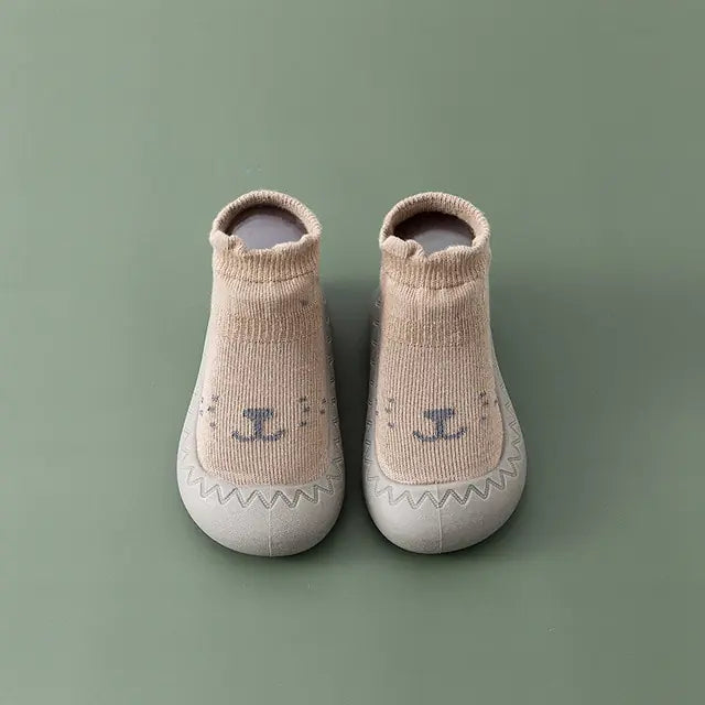 Monogrammed Baby Socks Shoes - Perfect for Little Feet Soft Adorable - Totostore