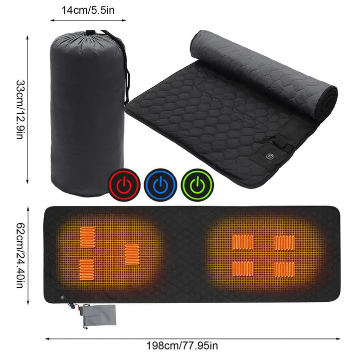 Outdoor USB Heating Sleeping Mat - Totostore