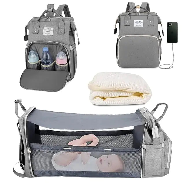 Portable Baby Bed - Foldable Baby Bassinet for Travel and Home Use - Totostore