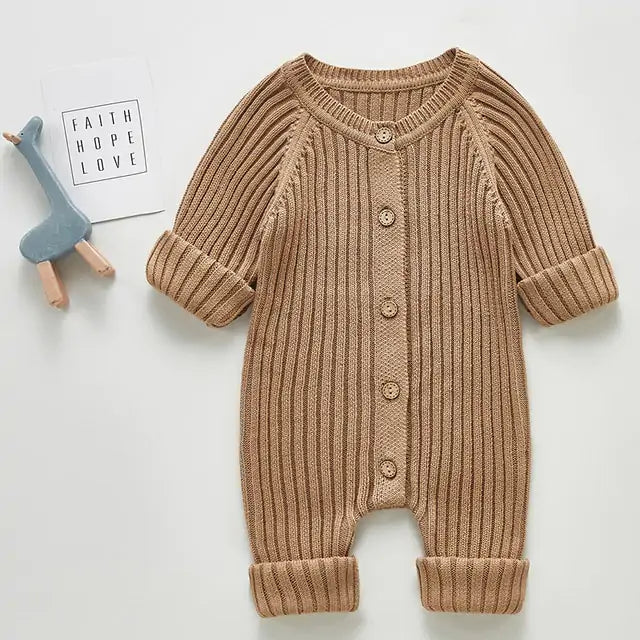 Knitted Baby Romper - Soft and Cozy Clothing for Your Little One - Totostore