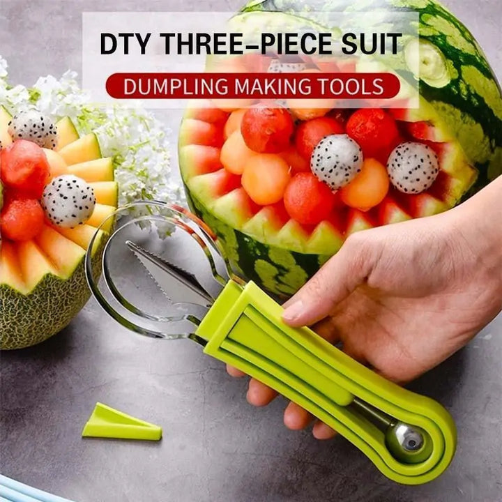 4-in-1 Fruit Carving Knife Cutter Essential Kitchen Gadget for Fruit Lovers - Totostore