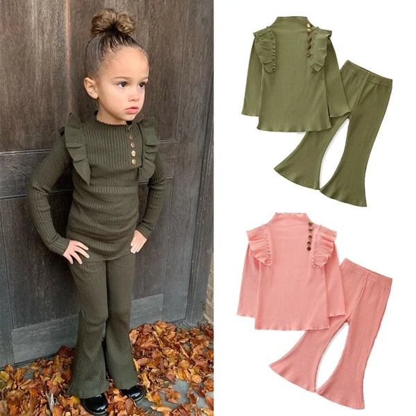 Stylish Girls Clothes Set - Perfect for Any Occasion - Comfort and Style for Your Little One - Totostore