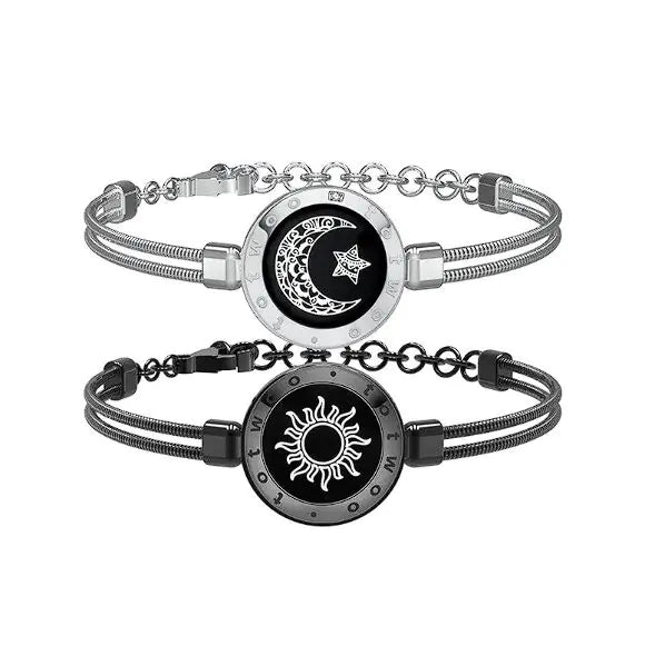 Sun-Moon Couple Bracelet - Smart Sensing for an Intimate Connection - Totostore