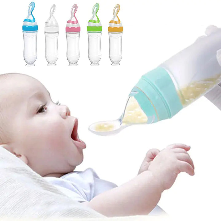 Must-Have 90ML Newborn Baby Feeding Bottle - Safe and Convenient for Busy Toddlers - Totostore