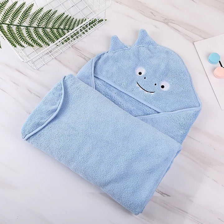 Baby Hooded Poncho Bath Towel - Totostore