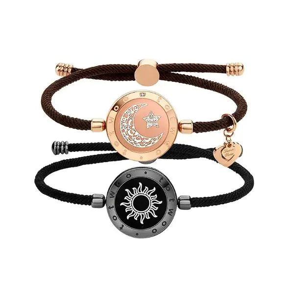 Sun-Moon Couple Bracelet - Smart Sensing for an Intimate Connection - Totostore