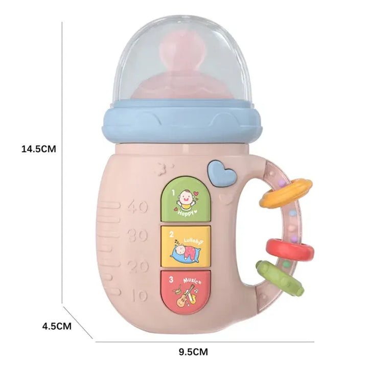 Baby Musical Feeding Bottle PacifierMusical Baby Feeding Bottle with Pacifier - Perfect for Soothing and Nourishing Your Little One - Totostore