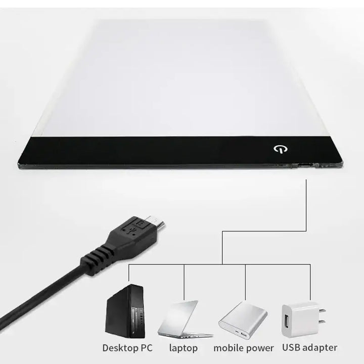 Dimmable LED Drawing Pad: Creative Kids' Gift - Totostore