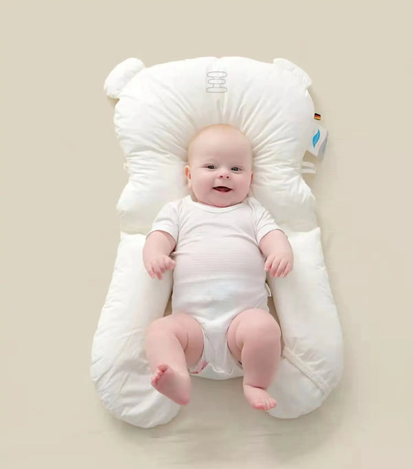 Soft Supportive Newborn Baby Pillow - Gentle Neck Head Support for Infants - Totostore