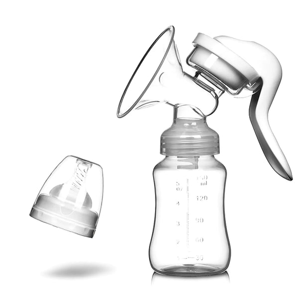 Compact Manual Breast Pump with Powerful Suction - Perfect for Breastfeeding Moms - Totostore