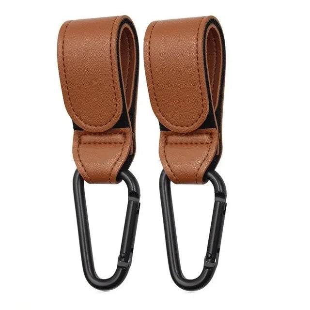 PU Leather Baby Stroller Hooks - Totostore